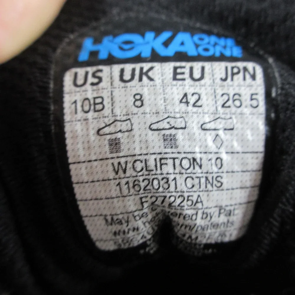 Hoka One One Clifton 10‎ Running Shoes Womens Size 10 Pink Mesh 1162031 CTNS
